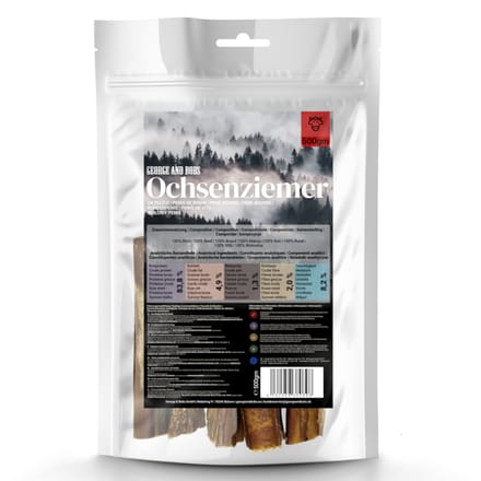 500g George & Bob's bullwhips hondensnacks
