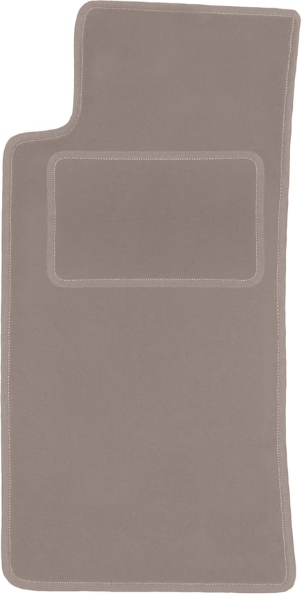 Beige bestuurdersmat voor: Mazda MX-5 II NB cabriolet (1998-2005)