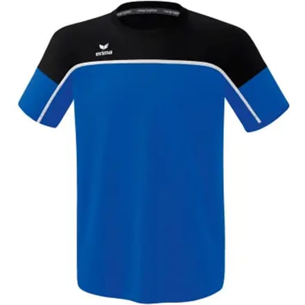 Erima Change T-Shirt Kinderen - Wit / Zwart / New Royal | Maat: 152
