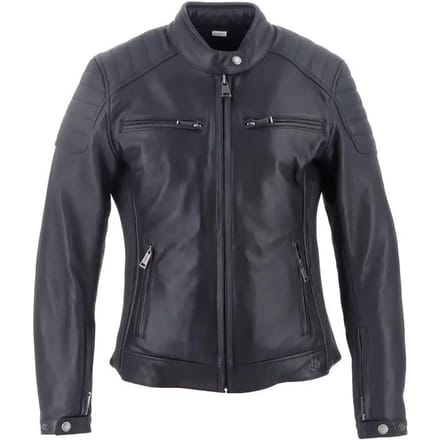 Leren motorjack voor vrouwen Helstons Jody