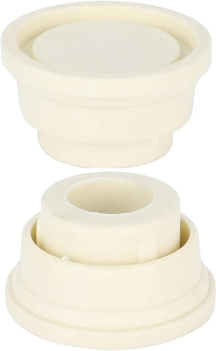 Rubber Buffer voor Pool Ladder - Pack van 2 - Rubber Pool Ladder Caps Bumpers - Witte Rubber Caps - Veiligheid Accessoires