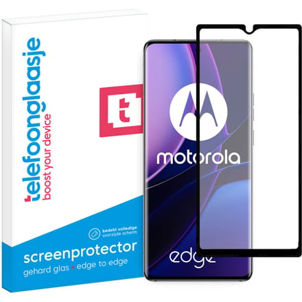 Motorola Edge 40 screenprotector gehard glas Edge to Edge