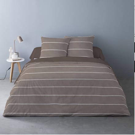 Luxe Katoen Flanel dekbedovertrek Emma Pepper - 240x220