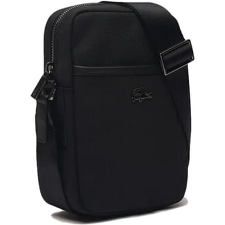 LACOSTE schoudertas Vertical Camera Bag Noir zwart