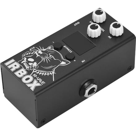 M-VAVE Gitaar IR Box Effectpedaal met IR-cabinet Impulsresponskasten Luidsprekersimulator XLR zwart