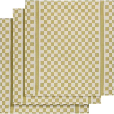 De Witte Lietaer Theedoek Groom-A - 3 stuks - 65 x 70 cm - Katoen