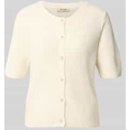 Cardigan van wolmix met 1/2-mouwen model 'Thora'