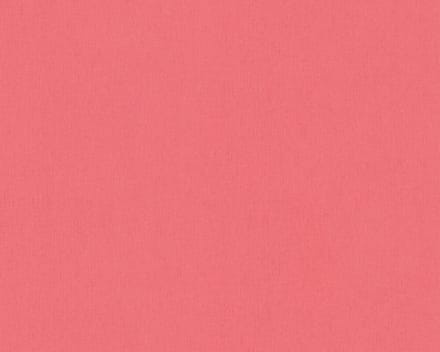 GEMELEERD UNI BEHANG | Modern - zalmrood roze - "Architects Paper" A.S. Création Floral Impression