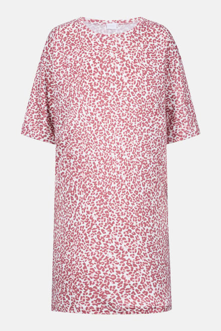 Bigshirt met korte mouwen Serie Sleepy Leo Bridal Rose