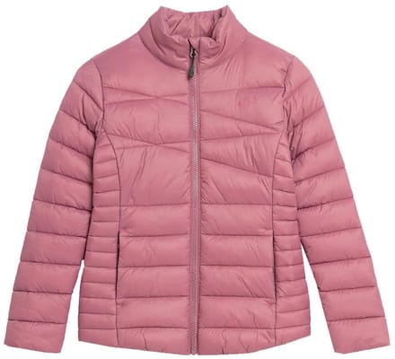 4F Kinder Winterjas - Roze Hydrofobe Gevoerde Parka maat 140