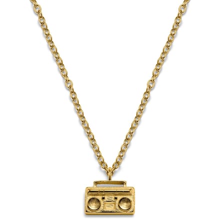 Jaygee | Goudkleurige Radio Ketting