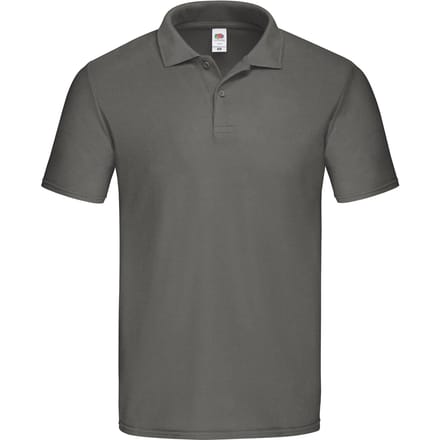 Fruit of the Loom Heren Origineel Polo Shirt (Licht Grafiet)