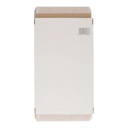 Brievenbusdoos A4+ wit 355 x 252 x 28 mm met plak- en tearstrip | 10 stuks