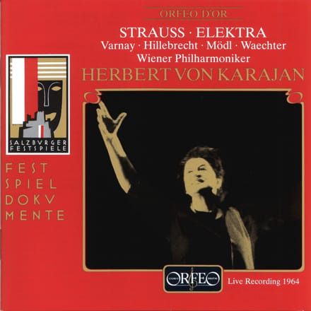 Wiener Philharmoniker, Herbert von Karajan - Strauss: Elektra, live Recording 1964 (2 CD)