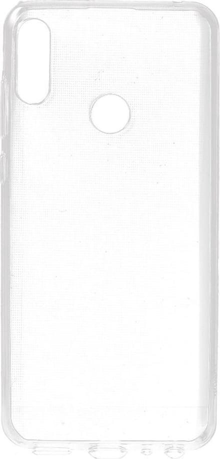 Shop4 - Asus Zenfone Max Pro (M2) Hoesje - Zachte Back Case Transparant