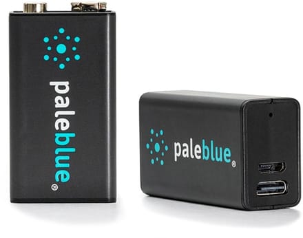 Paleblue USB-C Rechargeable - 9V Batterij 2-Pack - Li-ion - 500 mAh - Oplaadbaar