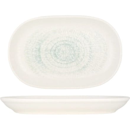 ID Fine Serveerschaal - Glacier - Porselein - 23 cm - set van 2