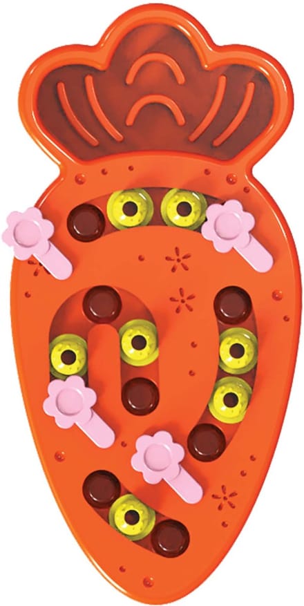 Happy pet tabby patch wortel puzzel intelligentie speelgoed 28x18x4 cm