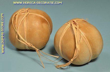 Caciocavallo, gerookt, 2x (Italië) - Ø130 mm - Kaasdummy