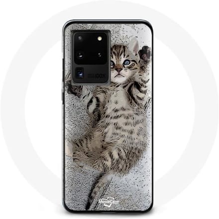 Case voor Samsung Galaxy S20 Ultra Schattig Bengaals katje