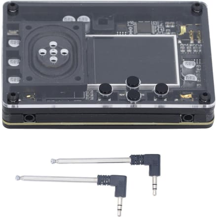 Theremin Kit Elektronisch Innovatief Mini Muziekinstrument Cadeau met Scherm black