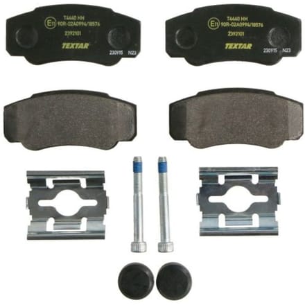 Remblokset TEXTAR 2392101, achter