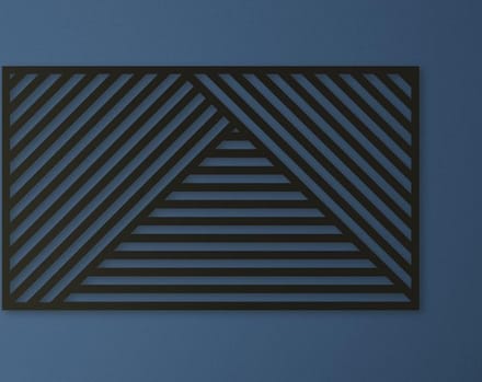 Wanddecoratie | Geometrisch luik 1 - L (35x60cm)