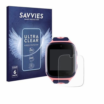 Savvies - Screenprotector voor Xplora 4 - Folie Beschermfolie transparant 6 Stuks