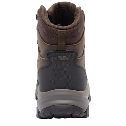 Trespass Heren Stride Leder Wandelschoenen (Donkerbruin)