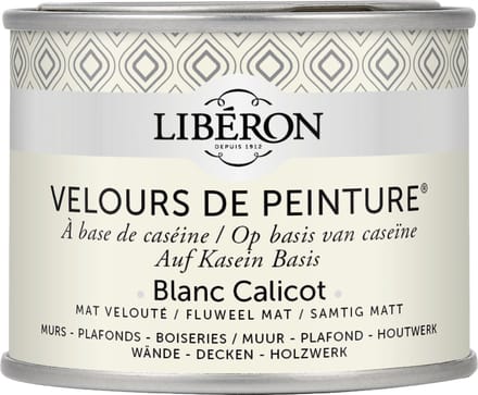 Liberon Velours De Peinture Muurverf - Mat - Blanc Calicot - 0,125l