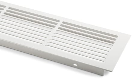 SOTECH Ventilatierooster Sleufperforatie Aluminium 500 x 86 mm Wit gelakt
