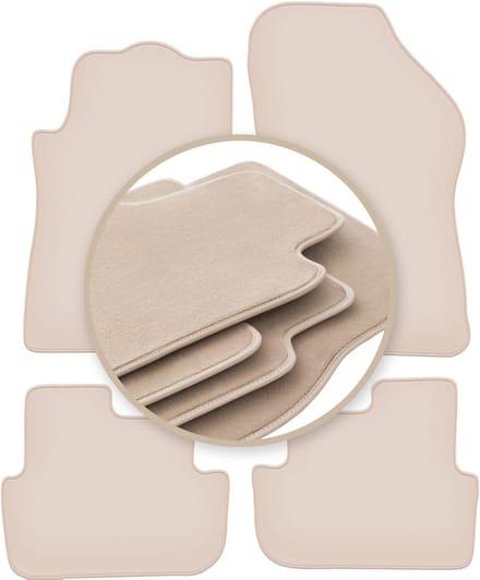 PREMIUM beige matten voor: Peugeot 308 CC cabrio 2007-2013