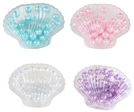 Destination Deep Schelp met Knisperparels, 8,5cm