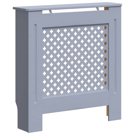 vidaXL Radiatorombouw 78 cm MDF grijs