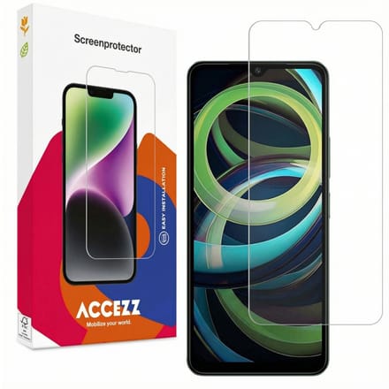 Accezz Screen Protector - Geschikt voor Xiaomi Redmi A3 - Gehard Glas Screenprotector