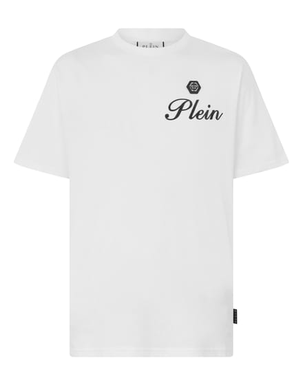 Round Neck T-Shirt Embossed Signature