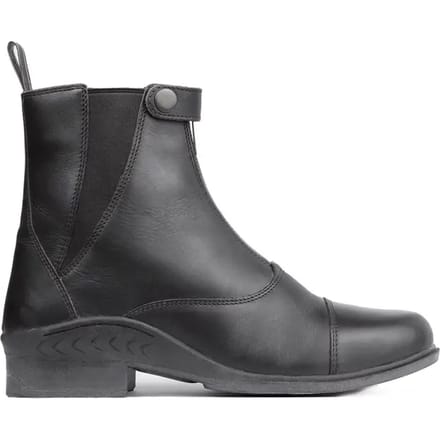 Horze Rose Lederen Jodphurs met Rits Vooraan, Black, 41