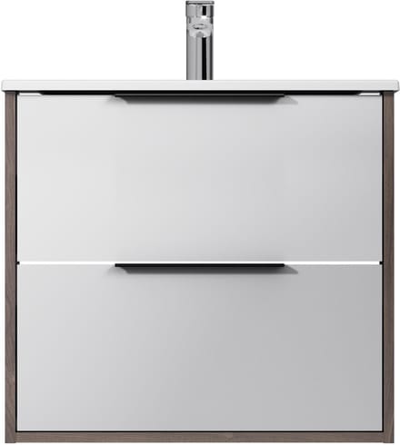 AM.PM Flash - Badkamermeubel met wastafel - 60 cm - 2 lades - Wastafelonderkasten