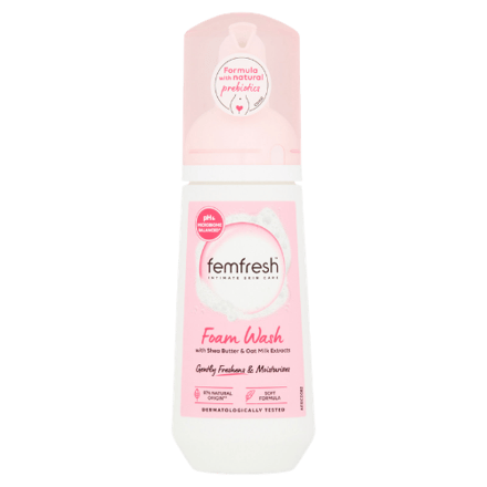 Femfresh Shea Butter & Oat Milk Extracts Intieme Schuimwas - 150 ml