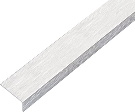 Zelfklevend Hoekprofiel Aluminium RVS-look 100 cm voor Decoratie en Afwerking
