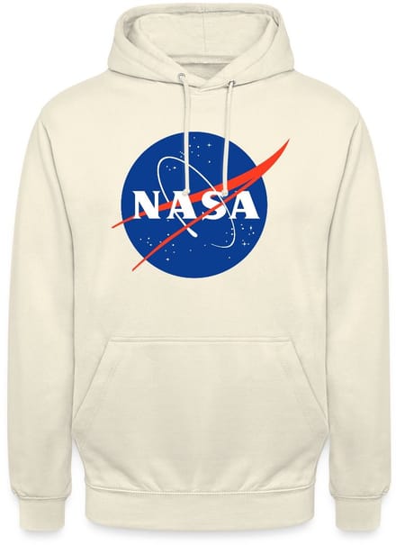 NASA klassiek logo Hoodie Unisex