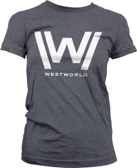 Westworld Dames Tshirt -S- Logo Grijs