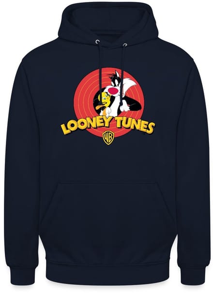 Looney Tunes Sylvester And Tweety Hoodie Unisex