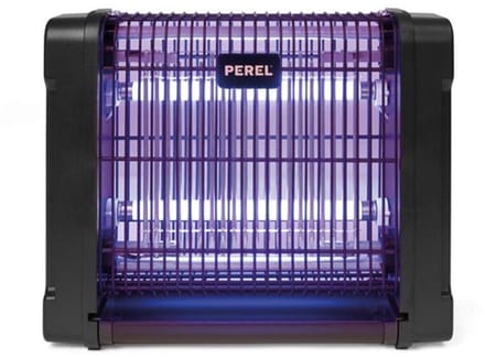 Perel Elektrische insectenverdelger, UV-A, 2800 V, 30 m2, binnen, stil