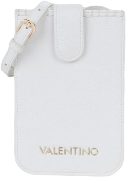 VALENTINO telefoontasje Aleksandra Mobile Phone Case Creme White wit