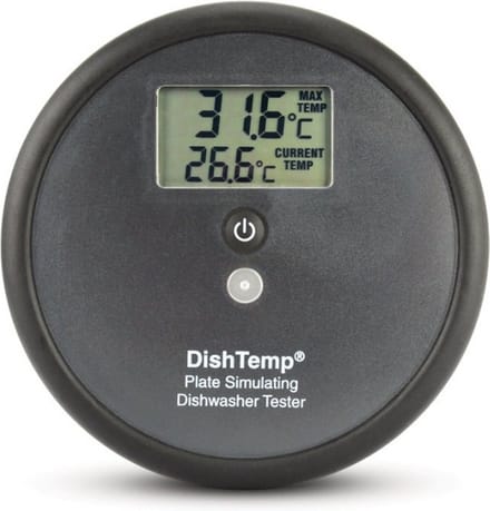 ETI - Dishtemp - Vaatwasser Controle Thermometer - Vervangt Teststrips - Simuleert een Bord