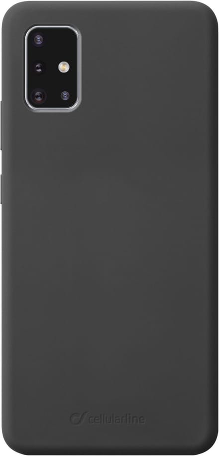 Cellularline - Samsung Galaxy A51, hoesje sensation, zwart