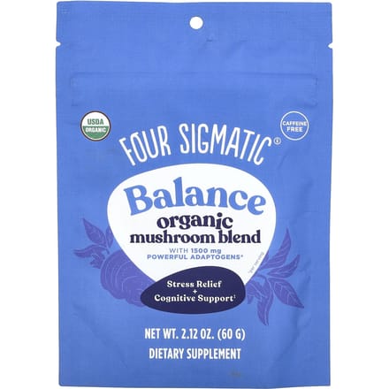 Four Sigmatic, Balance, mélange de champignons biologiques, sans caféine, 2,12 oz (60 g)