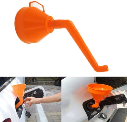 Han-Bar® Auto Tanktrechter - Filtergreep - Trechter - Filter - Motorfiets - Tanken - Benzine - Motorolie