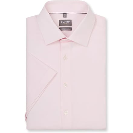 OLYMP Luxor 24/Seven Overhemd, Comfort Fit, New Kent, Roze